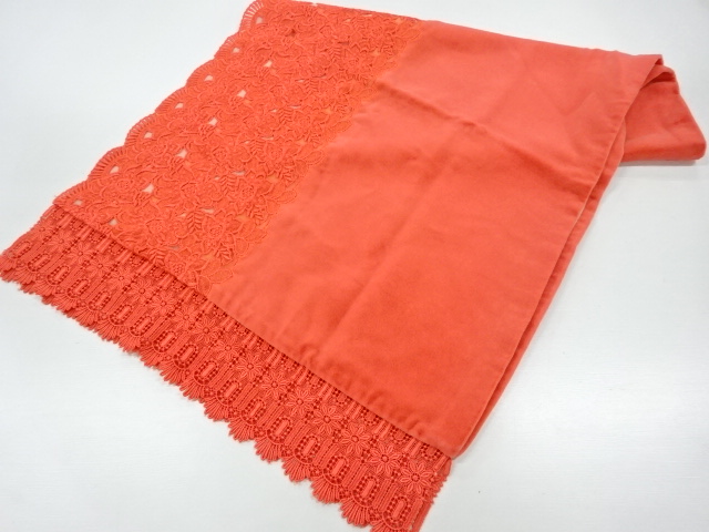 ビロードレース花模様ショール